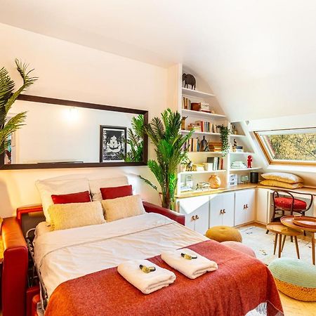 Stylish Modern Apartement - Art, Design, Garden, Villa Des Ammonites Meudon Eksteriør billede