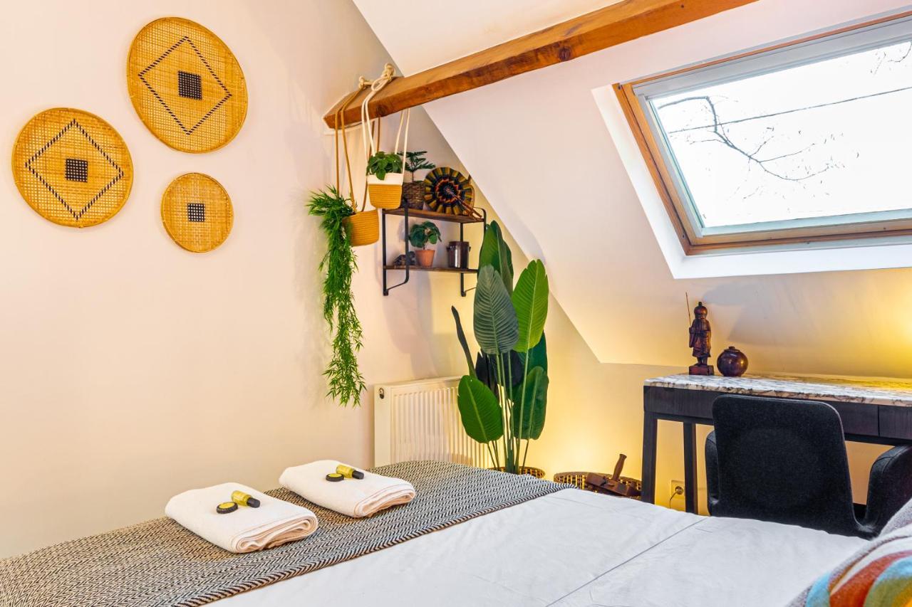 Stylish Modern Apartement - Art, Design, Garden, Villa Des Ammonites Meudon Eksteriør billede